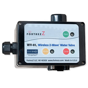 FortrezZ Indoor Water Valve - Actuator Only (ball valve & sensors sold separately)